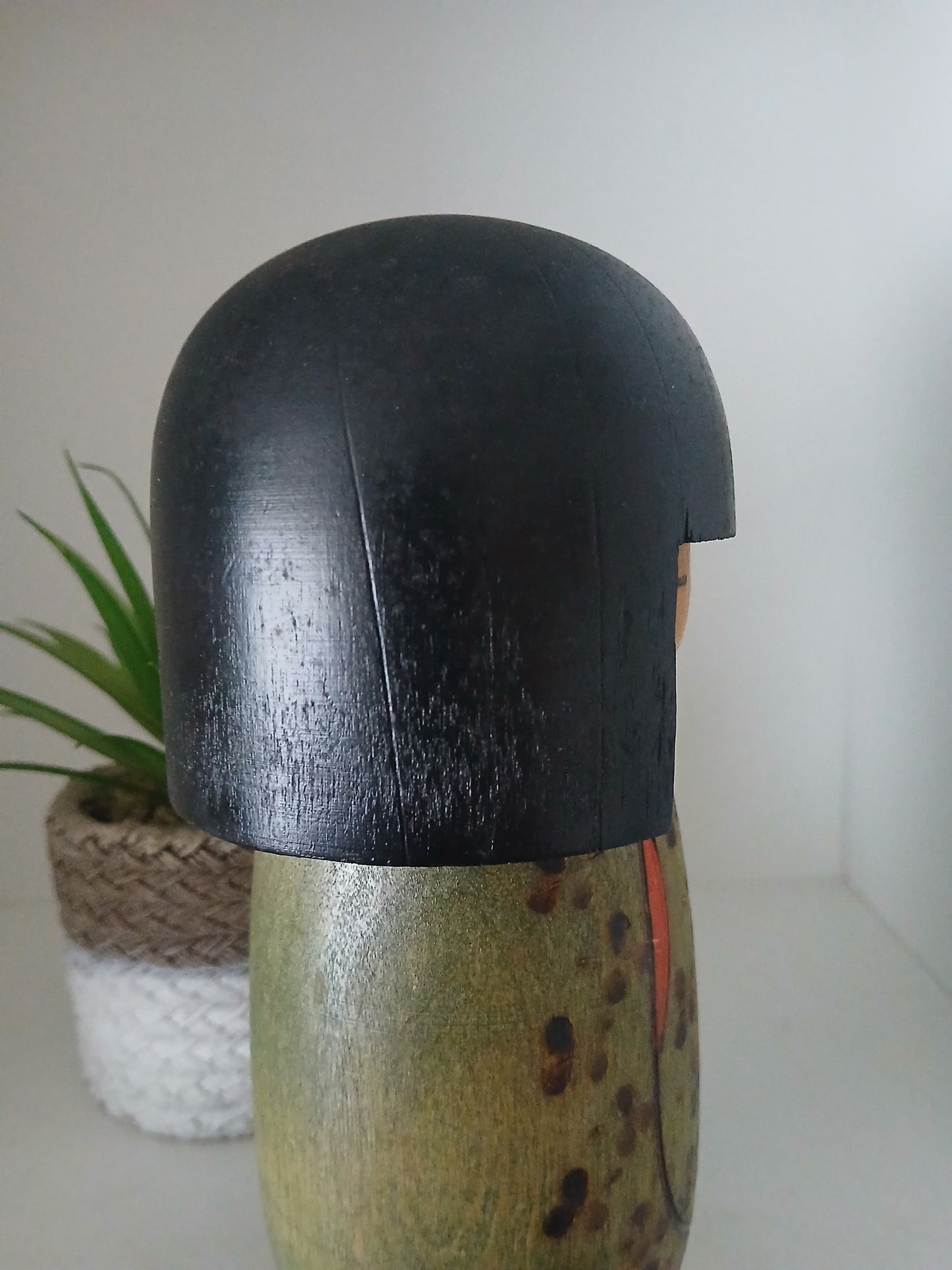 Rare Vintage Gumma Kokeshi By Kazuo Takamizawa (1927-)