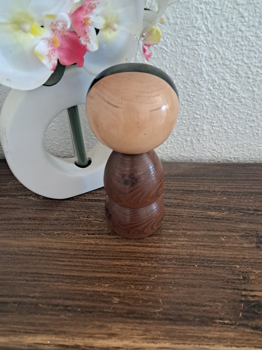 Rare Vintage Creative Kokeshi By Hideo Ishihara (1925-1999)