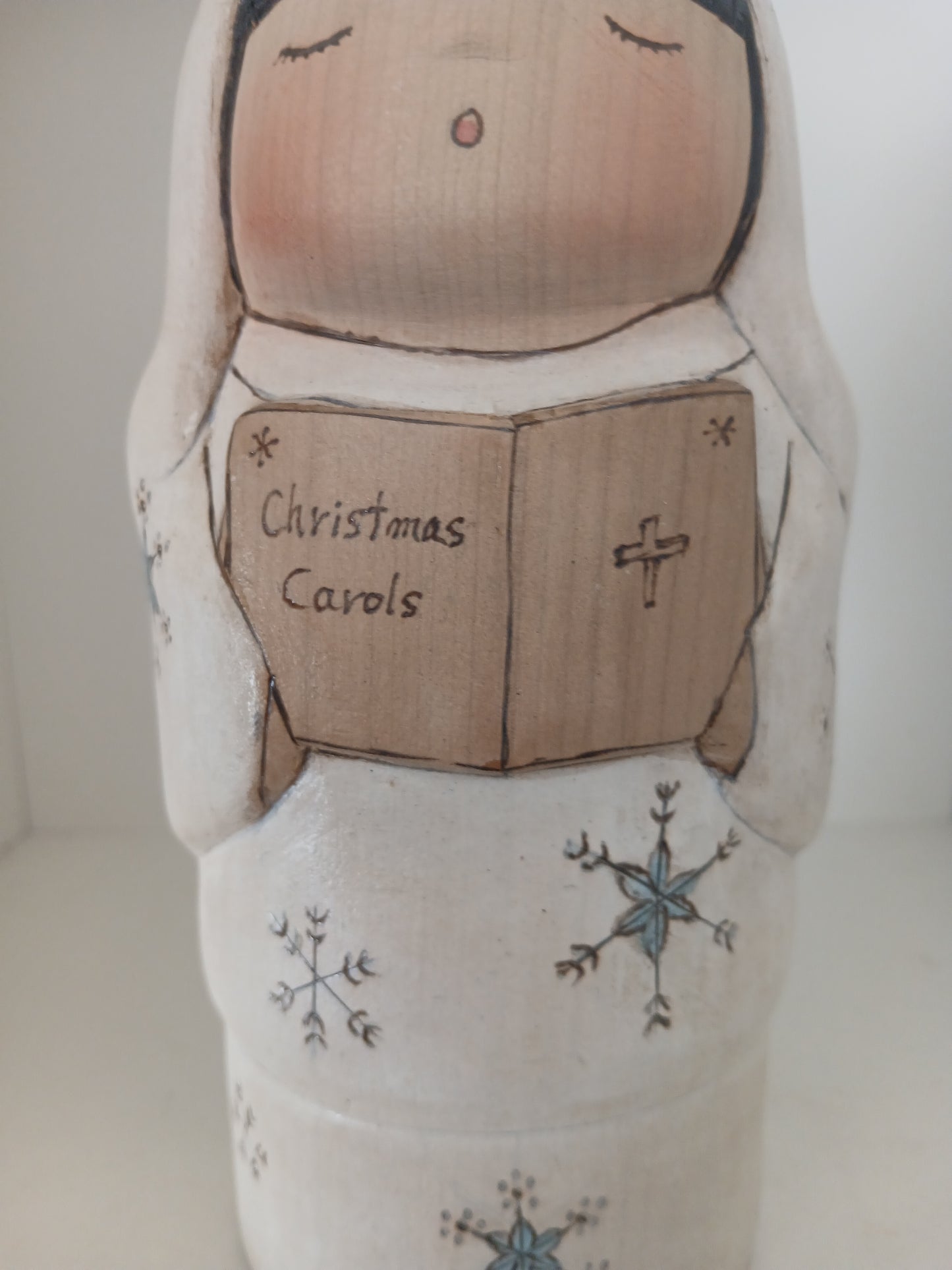 Exclusive creative kokeshi by Yuko Yamazaki - Christmas serie 2025