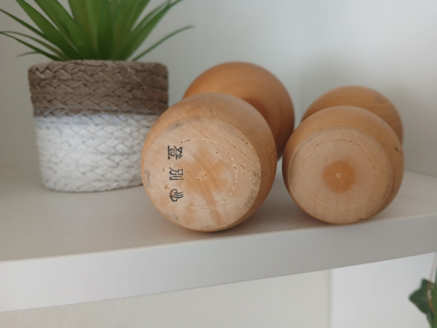 Cute vintage set creative kokeshi