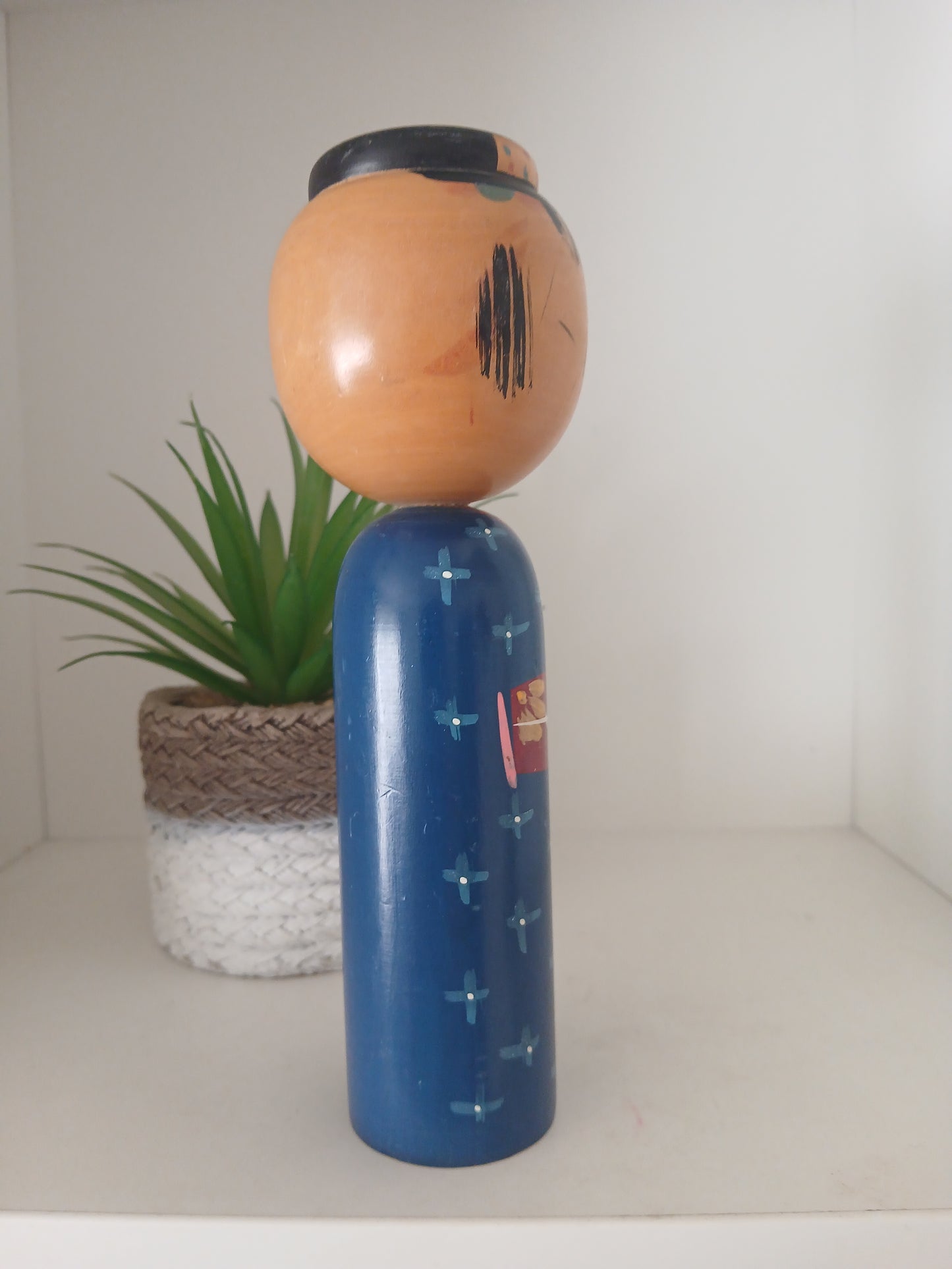 Vintage Creative Kokeshi By Takahashi Akinori (1957-)