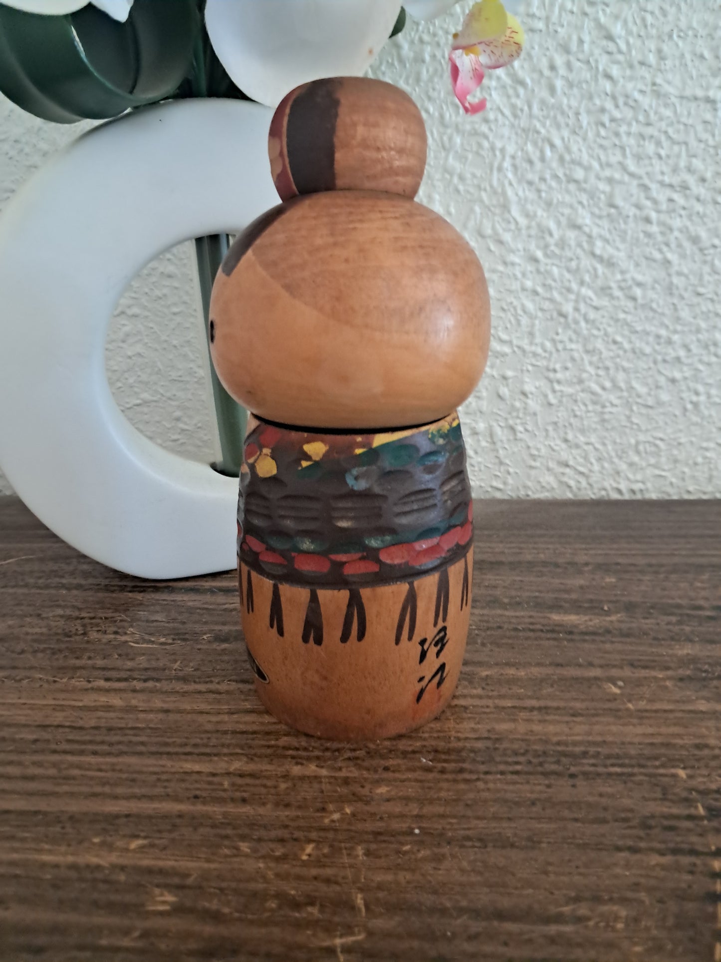 Rare Vintage Creative Kokeshi By Hiroe Fukushima