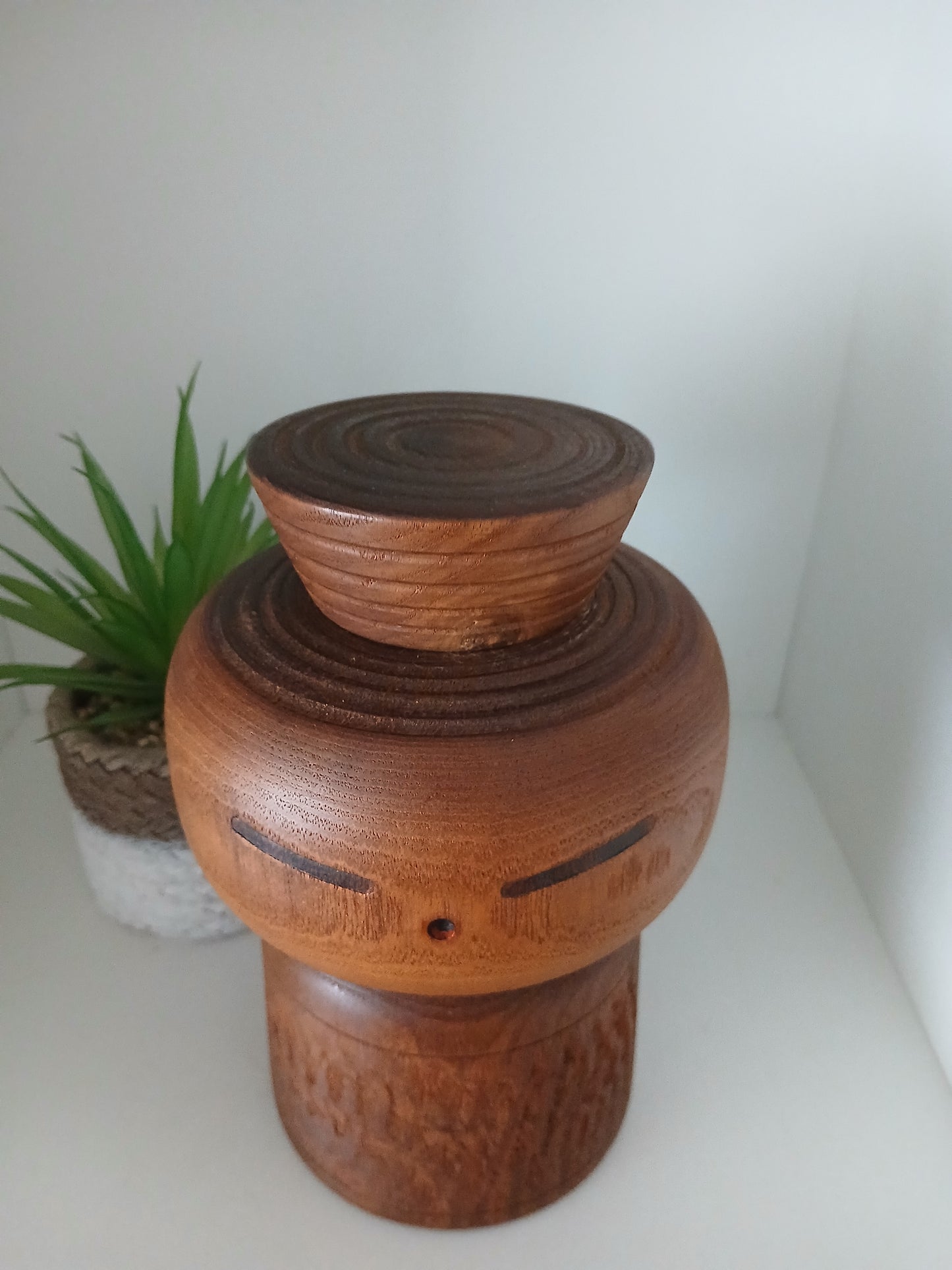 Rare Vintage Creative Kokeshi By Sanpei Yamanaka (1926-2012)