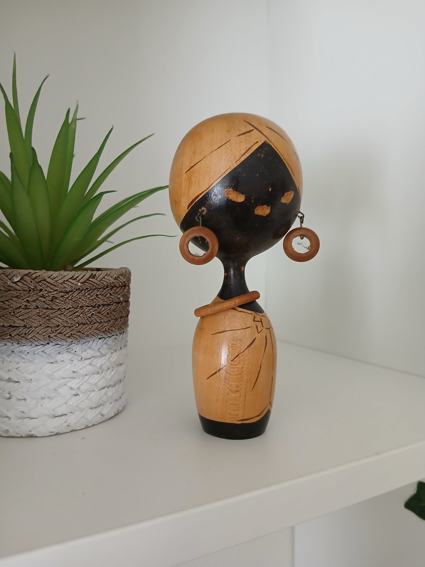 Rare Vintage Creative Kokeshi by Hanpushi Takanashi