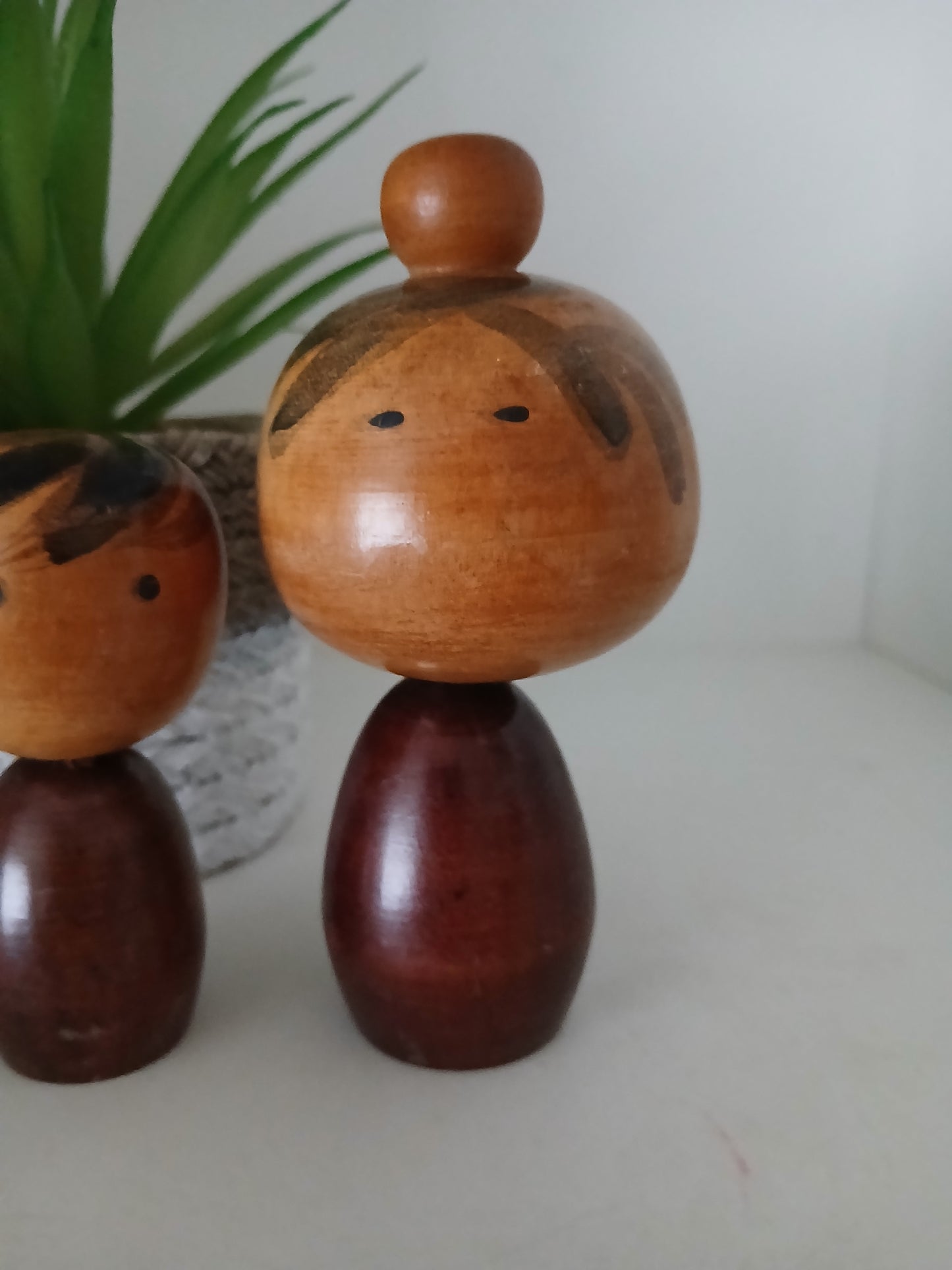 Lovely vintage set creative kokeshi- Mother and Child