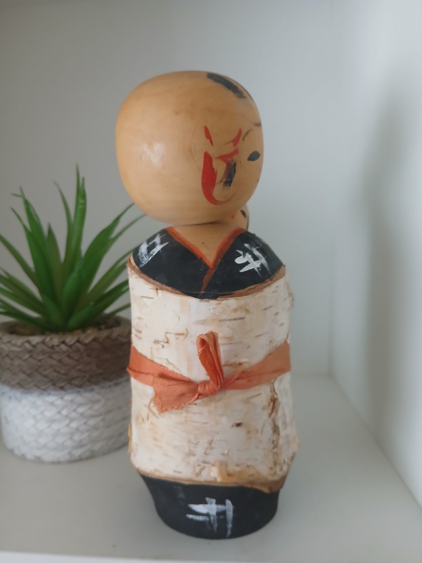 Vintage creative kokeshi - Mother and child