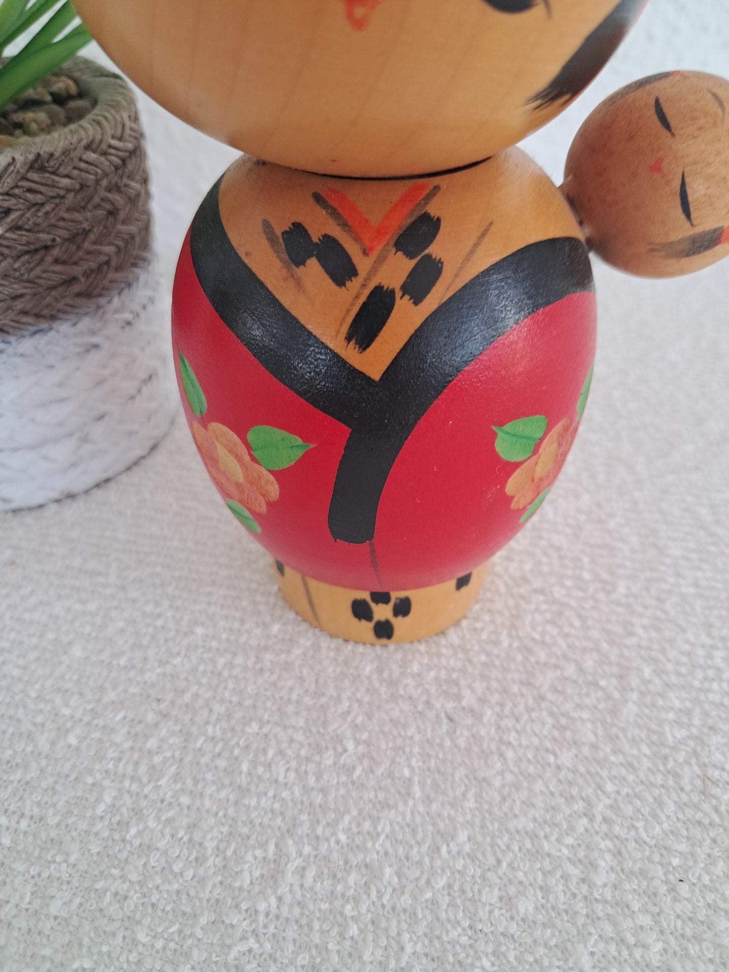 Vintage Creative Kokeshi By Sato suigai (1920-)