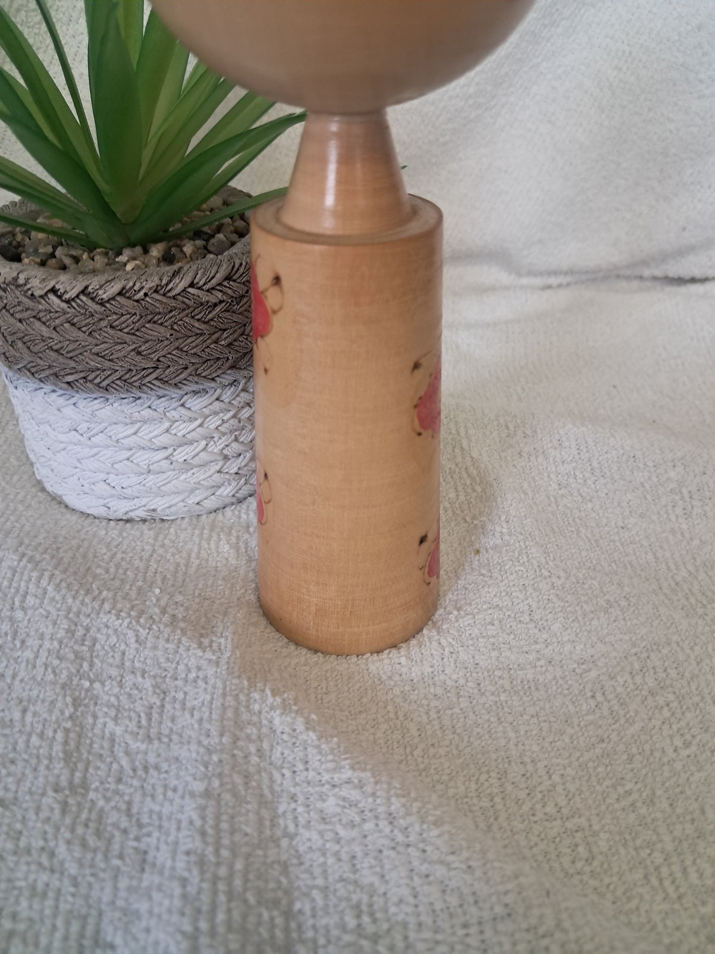 Rare Vintage Creative Kokeshi By Kano Chiyomatsu (1935-)