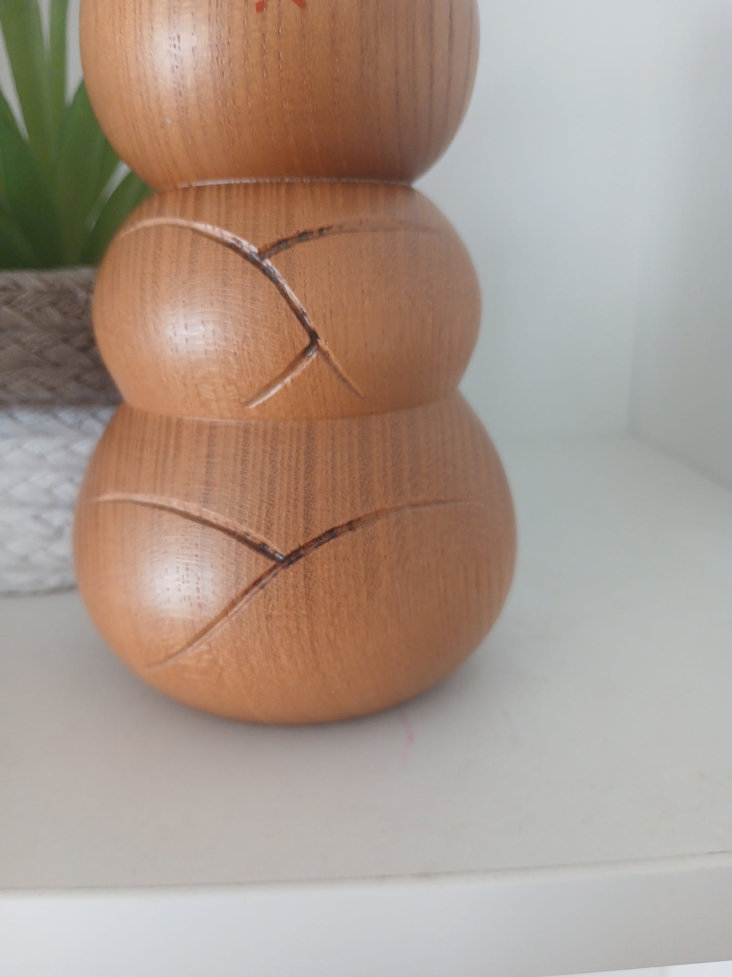 Exclusive Sosaku Kokeshi By Kato Tatsuo (1940-)