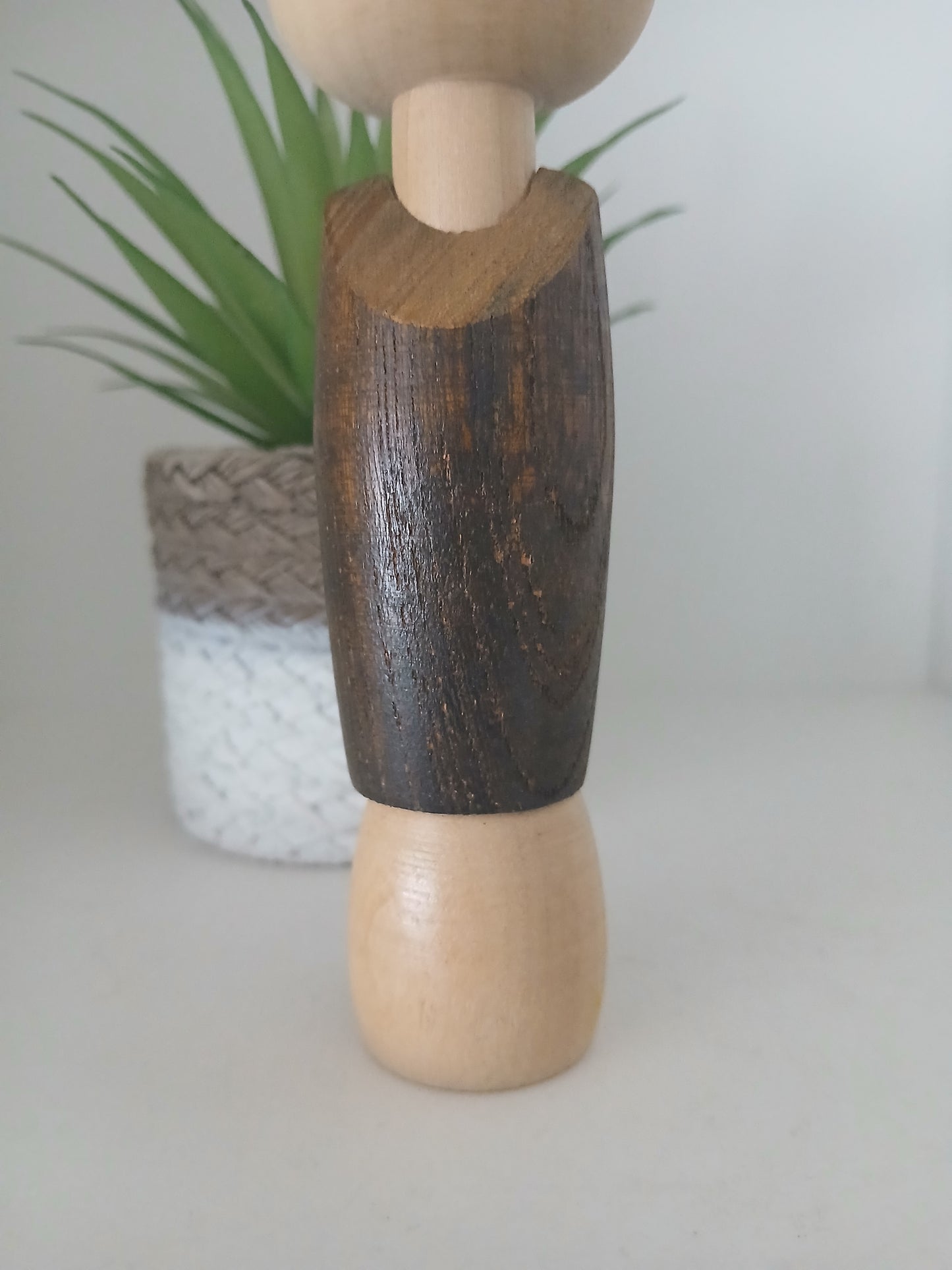 Vintage creative kokeshi by Aida Harumine (1926-1998)