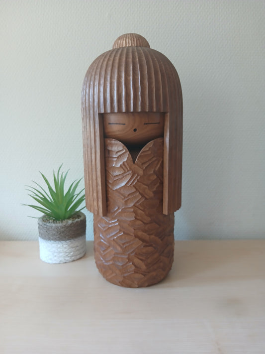 Large exclusive Vintage creative Kokeshi by Shozan Shido (1932-1995). 3kg!!