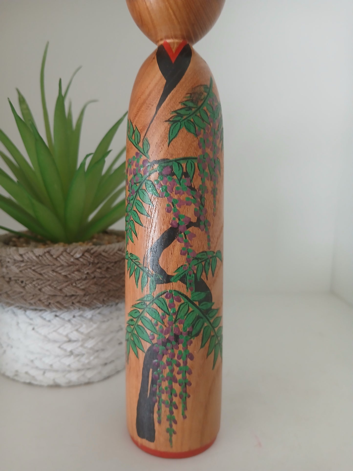Vintage traditional Kijiyama Kokeshi by Onodera Koraku