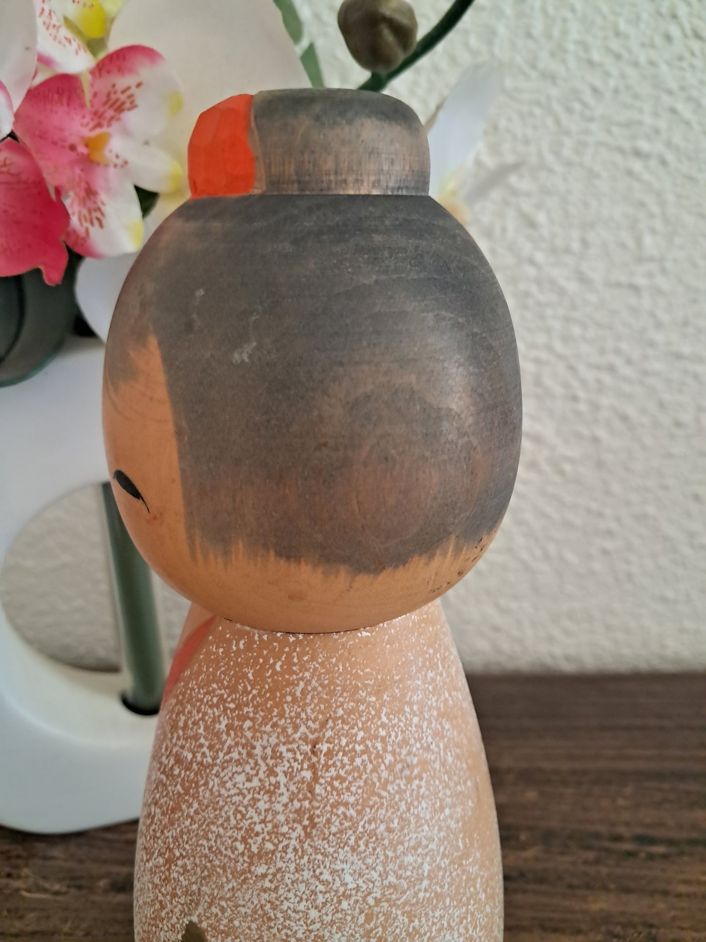 Rare Vintage Creative Kokeshi By Aoki Ryoka (1931-)