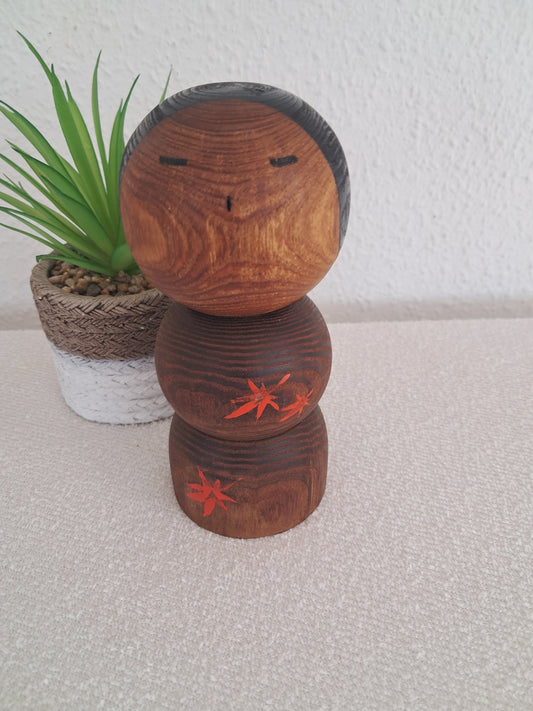 Rare Vintage Creative Kokeshi By Hideo Ishihara (1925-1999)