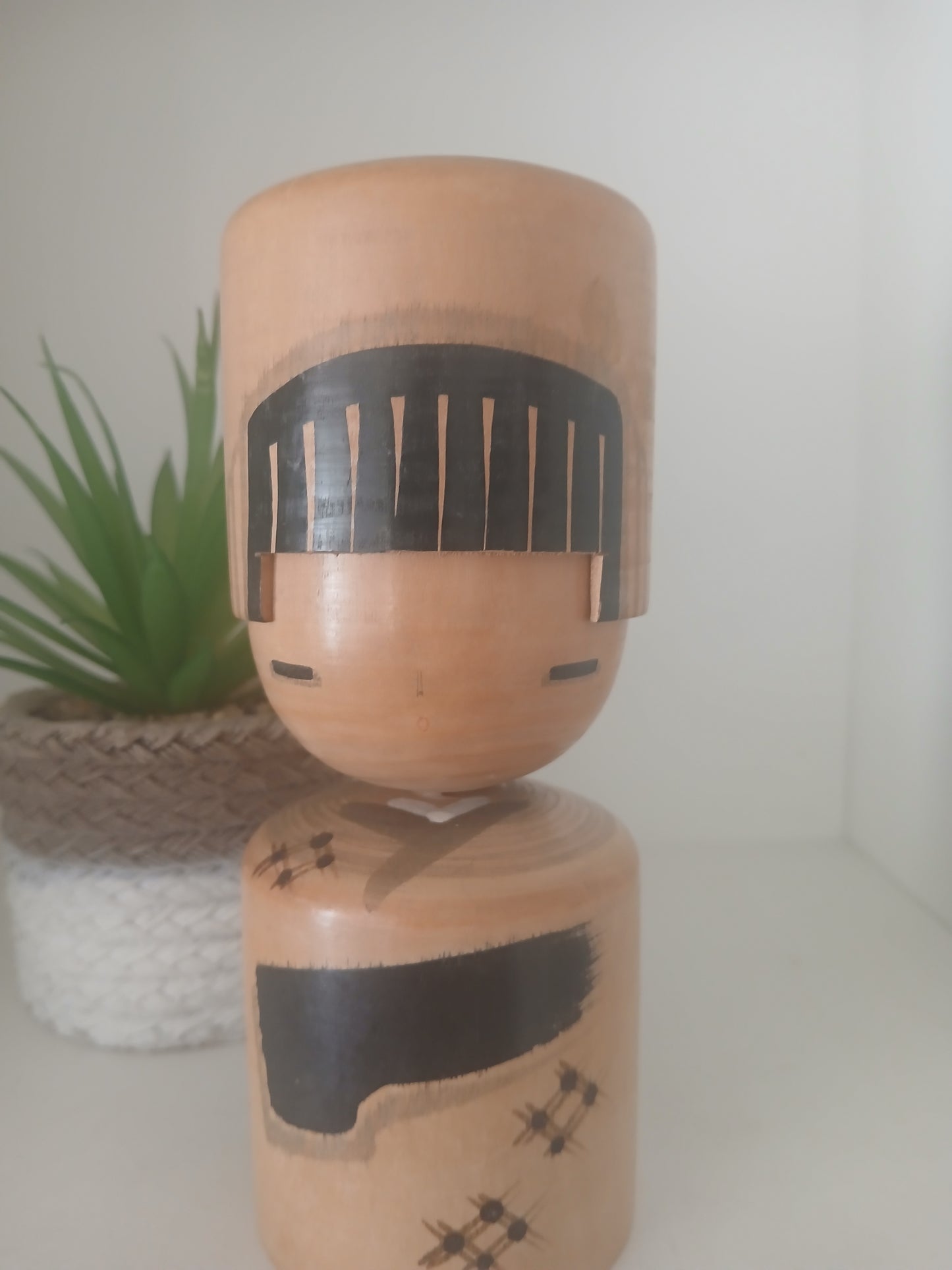 Rare Vintage Creative Kokeshi By Kano Chiyomatsu (1935-)