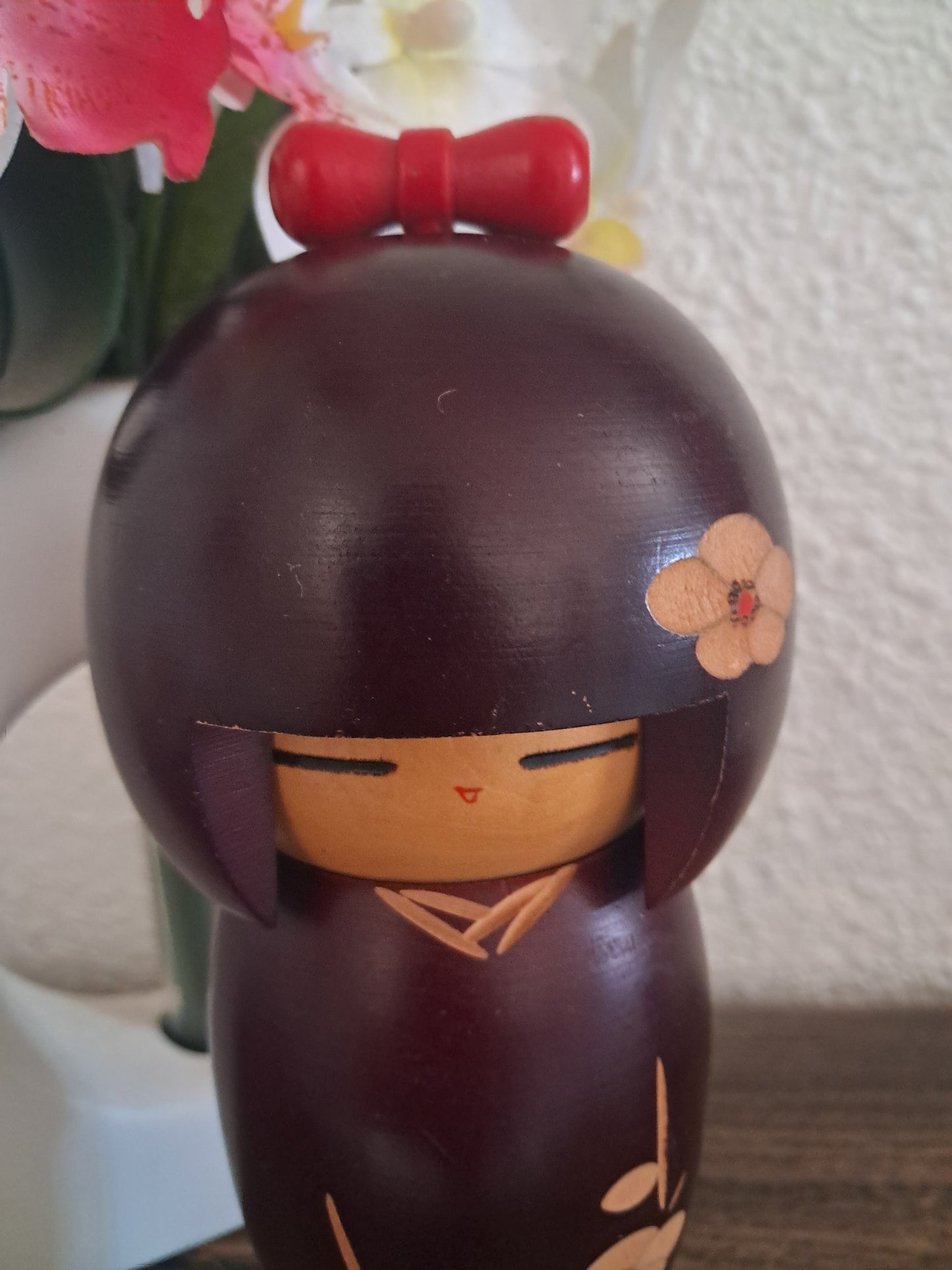 Vintage Sosaku kokeshi by Hajime Miyashita (1940-)