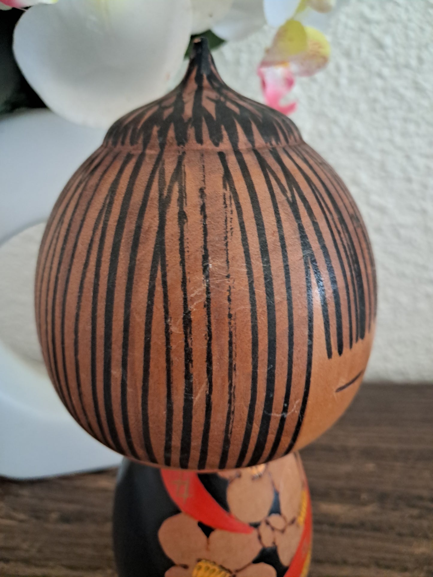 Rare Vintage Creative Kokeshi By Yuji Kawase (1938-)