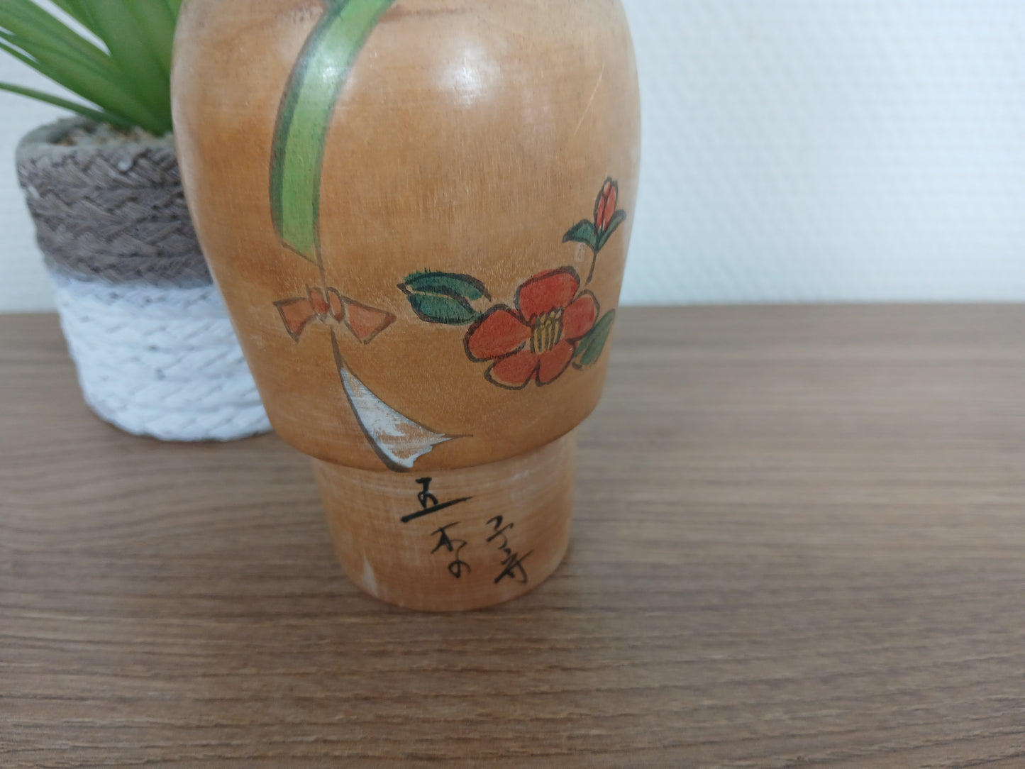 Vintage creative kokeshi by Miyagawa Kunio - Babysitter