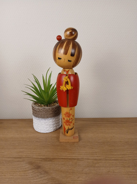Vintage Creative kokeshi by Hajime Miyashita(1940-)