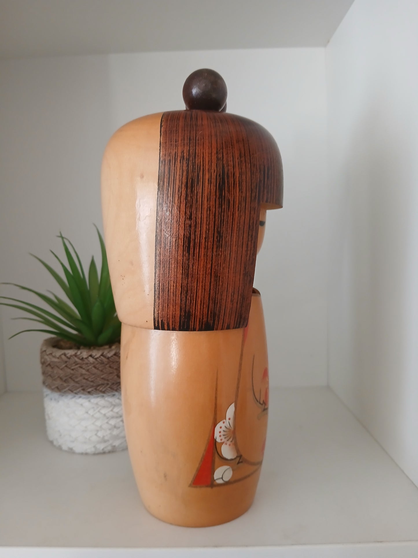 Vintage creative kokeshi by Kojo Tanaka