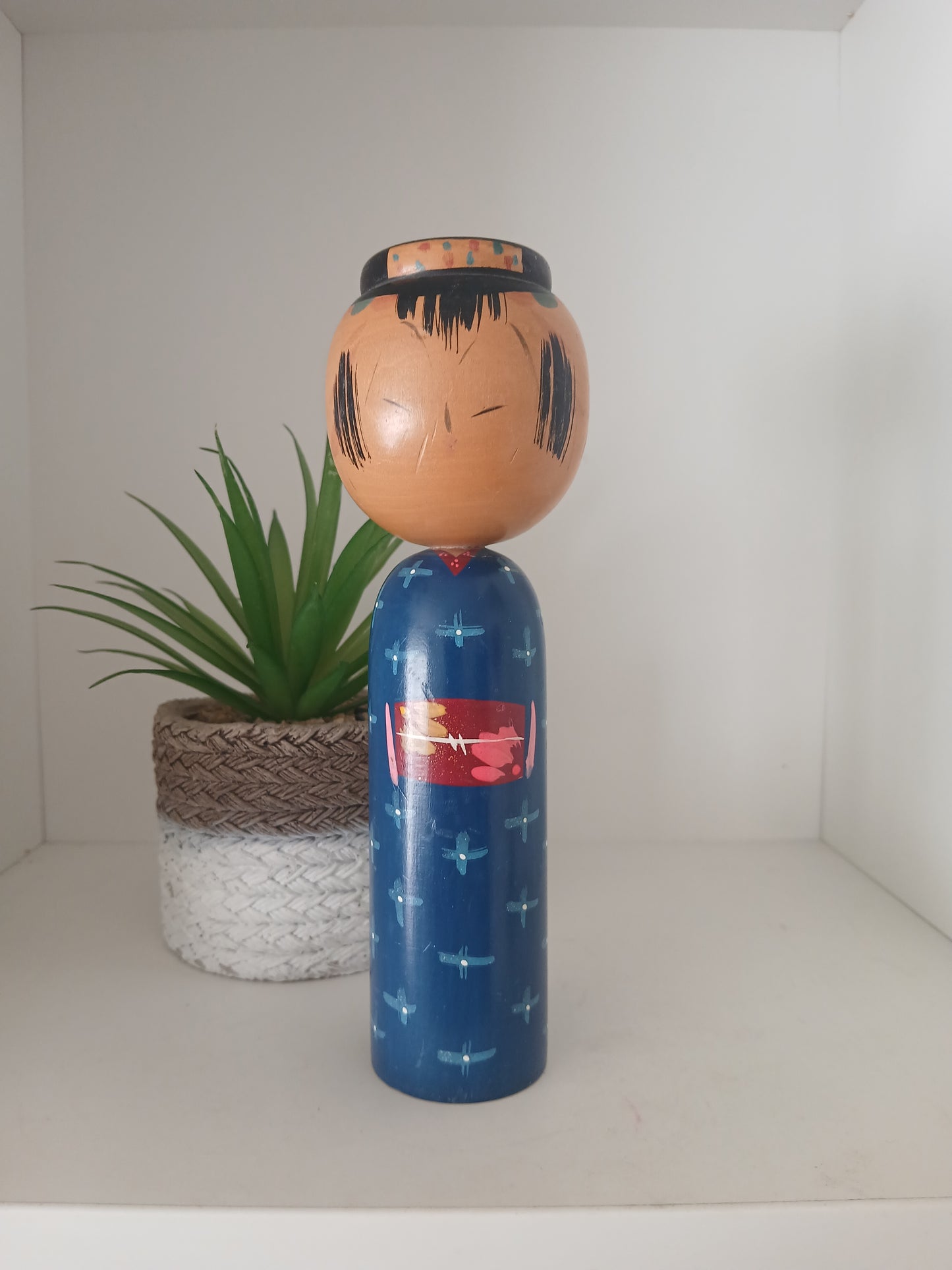 Vintage Creative Kokeshi By Takahashi Akinori (1957-)