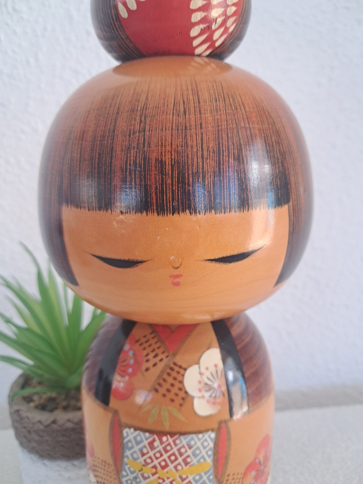 Rare kokeshi by Kojo Tanaka