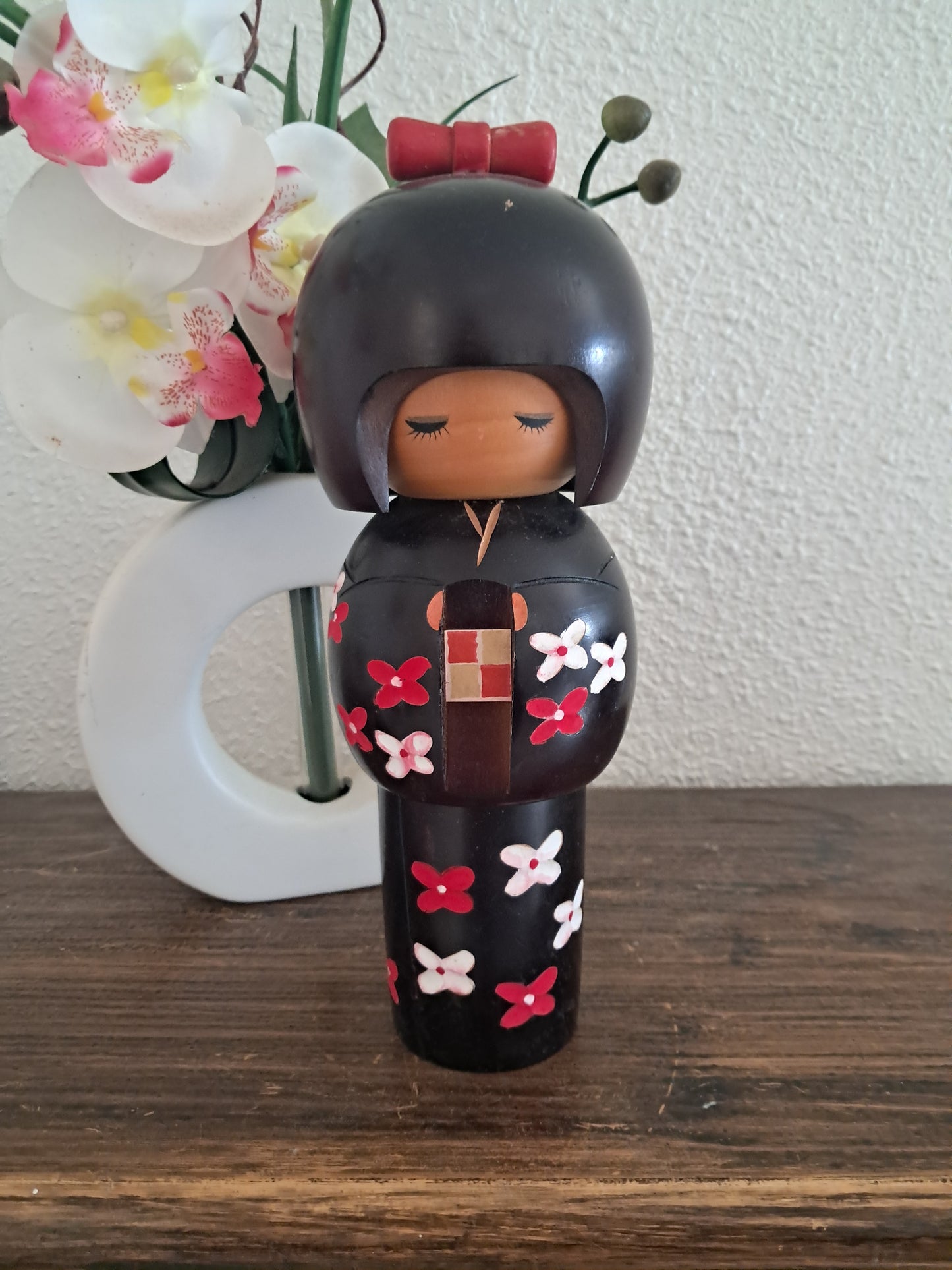 Big chunky creative kokeshi by Hajime Miyashita (1940-) - 28cm