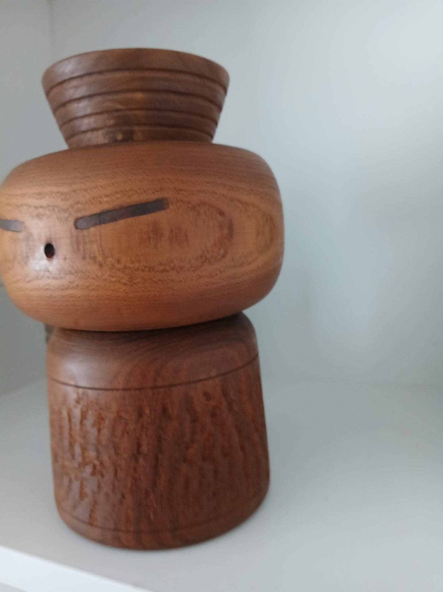 Rare Vintage Creative Kokeshi By Sanpei Yamanaka (1926-2012)