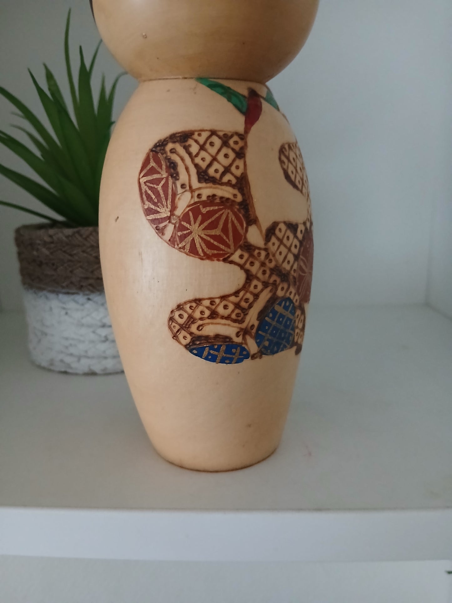 Rare Vintage Sosaku Kokeshi by Kato Tatsuo (1940-)
