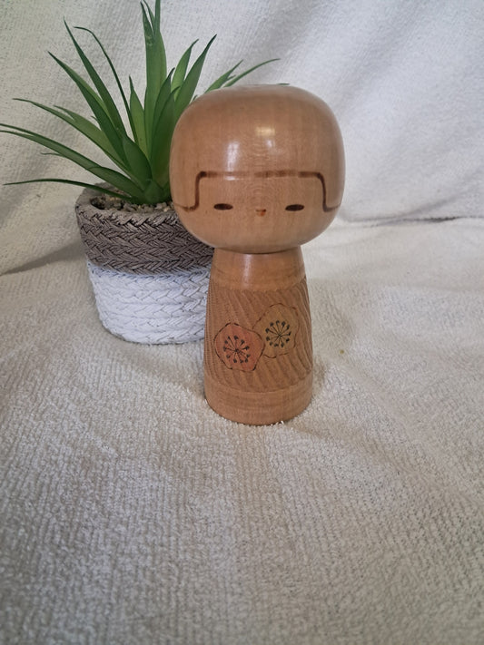 Lovely Sosaku kokeshi most probaly by Kato Masami (1925-2012)