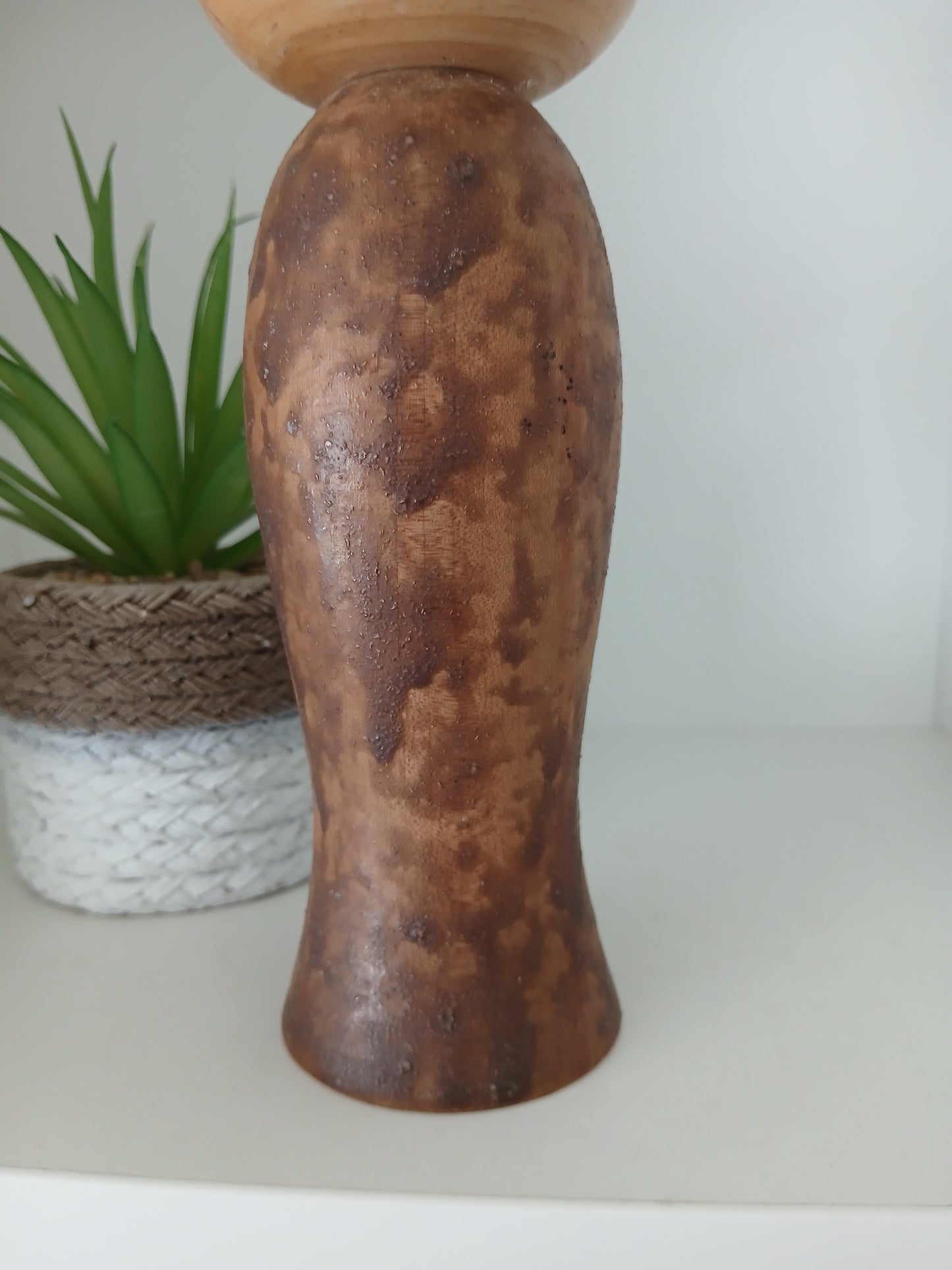 Vintage Sosaku Kokeshi by Kiyohara Takao (1916-?)