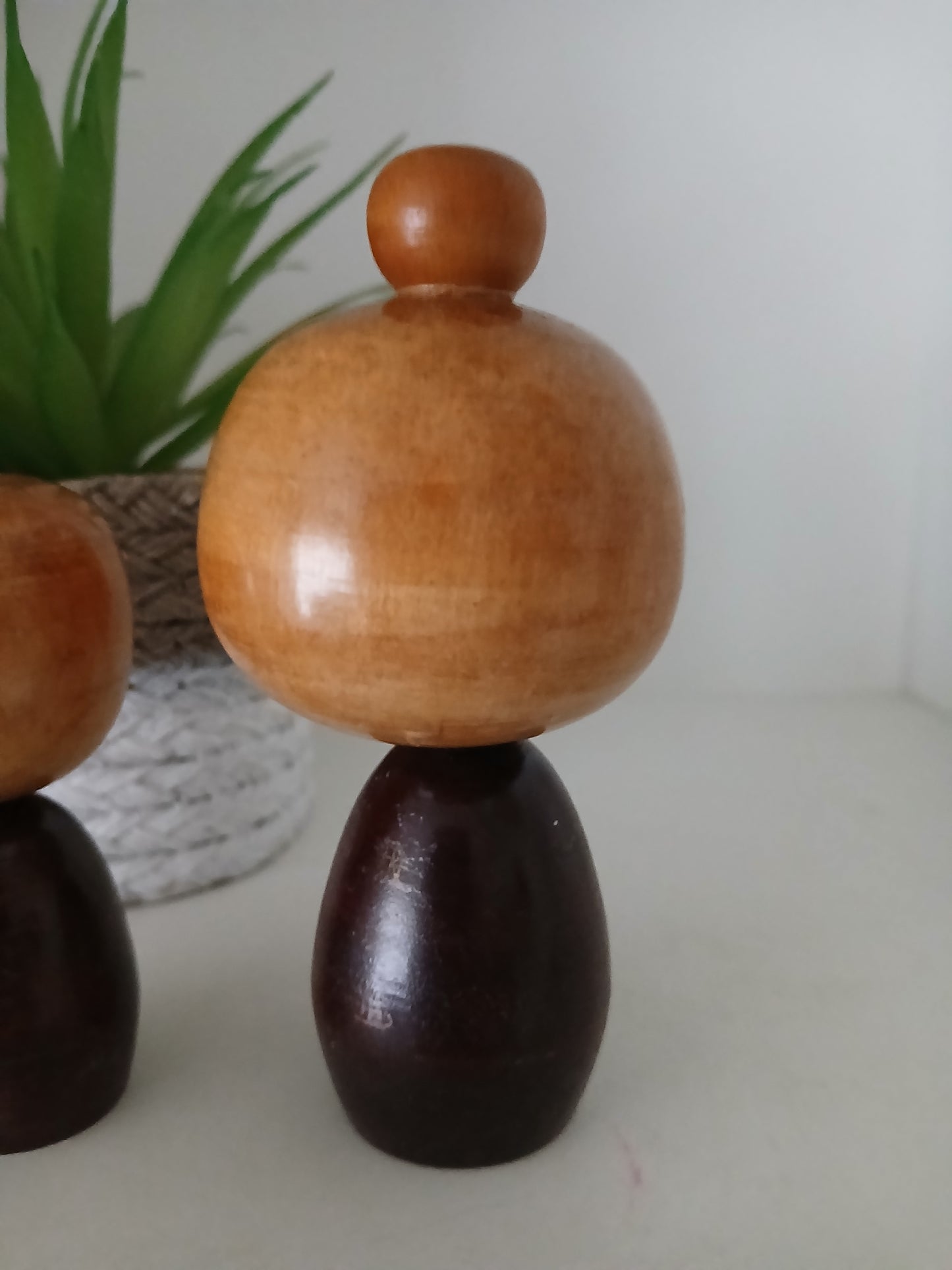 Lovely vintage set creative kokeshi- Mother and Child