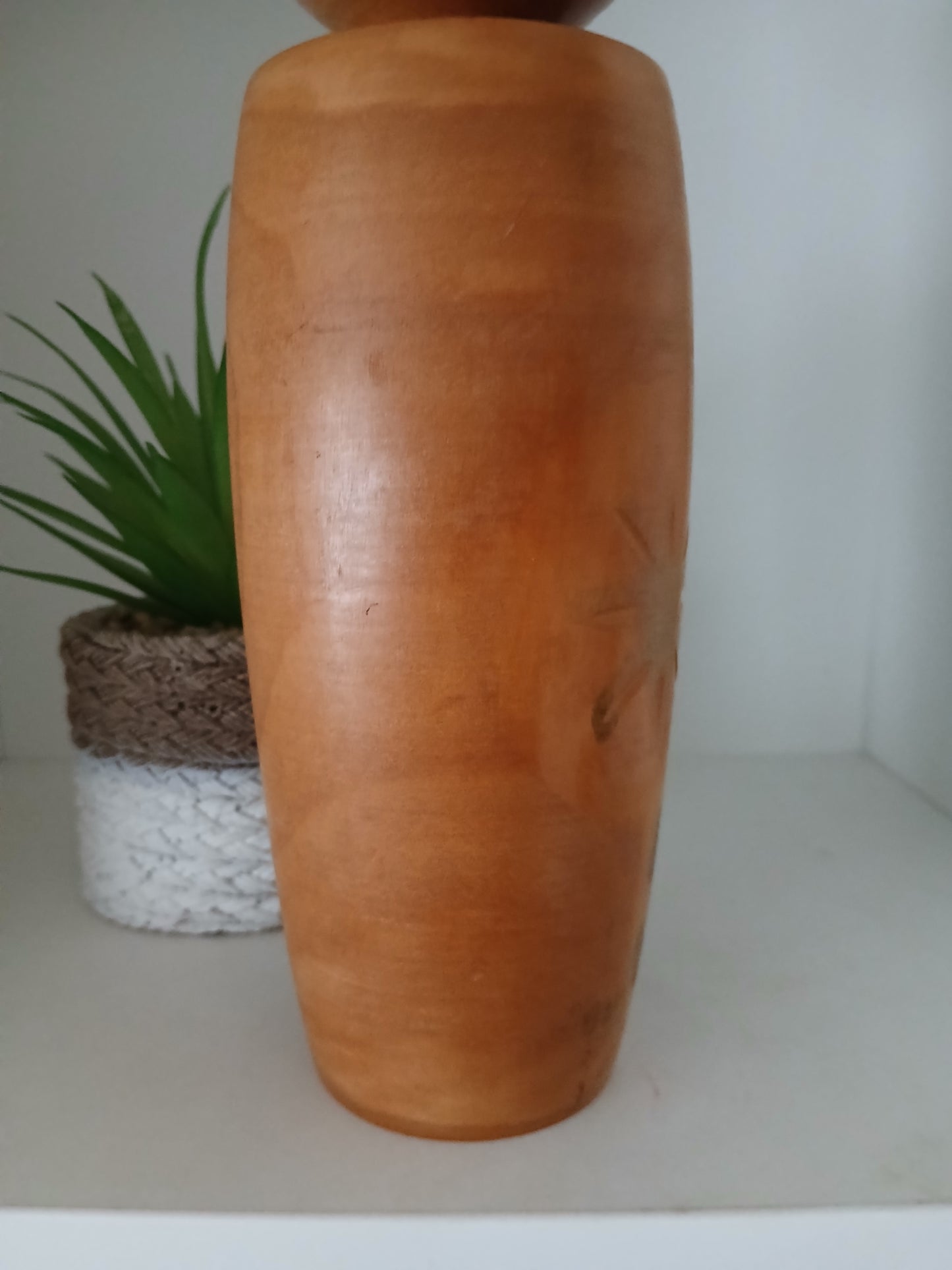 Rare Vintage Creative Kokeshi by renowned artisan Ikuyoshi Yokozuka