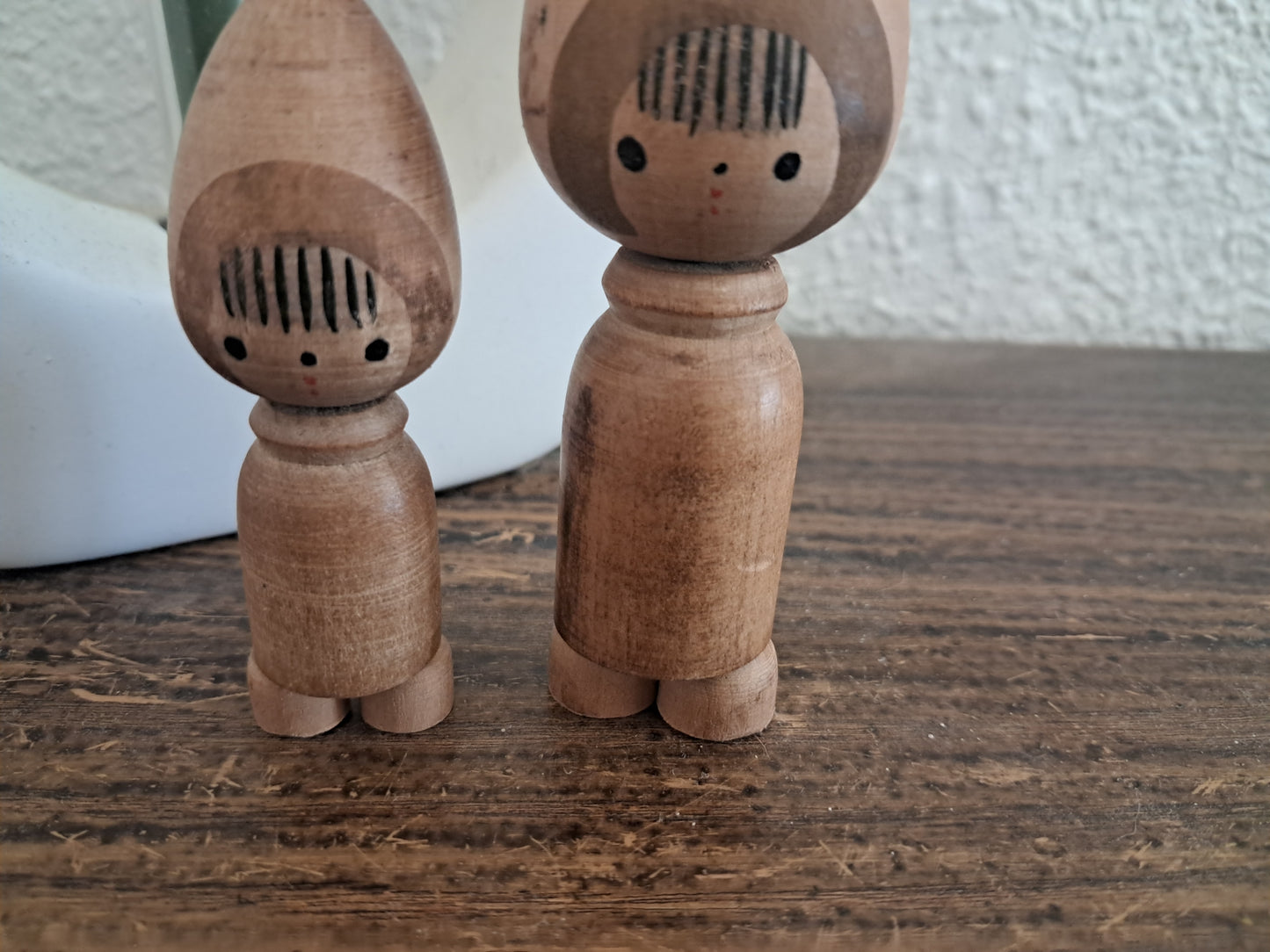 Vintage Creative Kokeshi set by Hideo Ishihara (1925-1999)