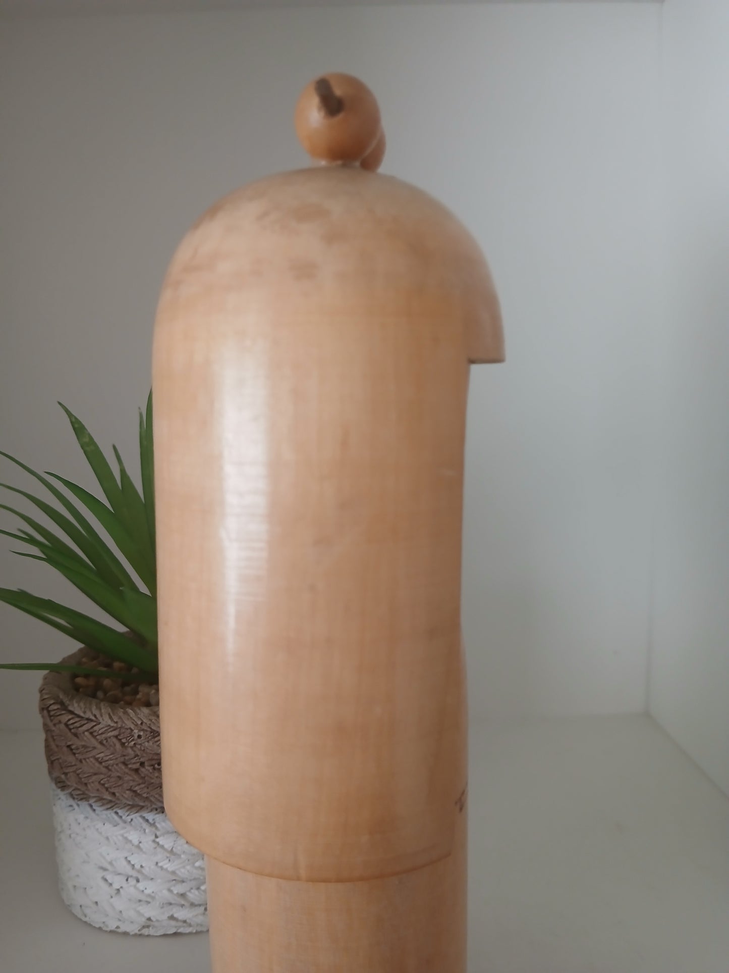 Rare creative kokeshi by Mitsuo