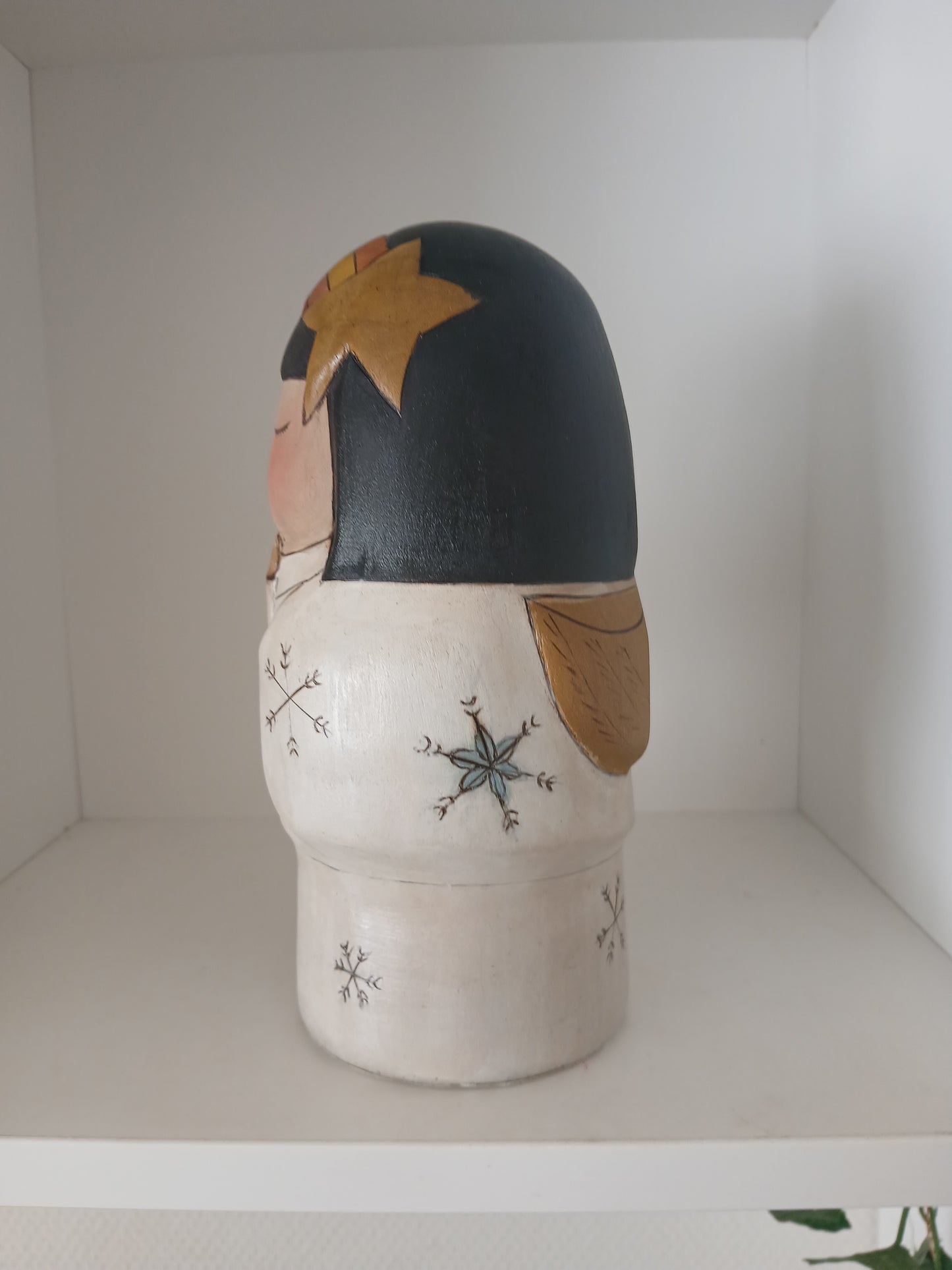 Exclusive creative kokeshi by Yuko Yamazaki - Christmas serie 2025