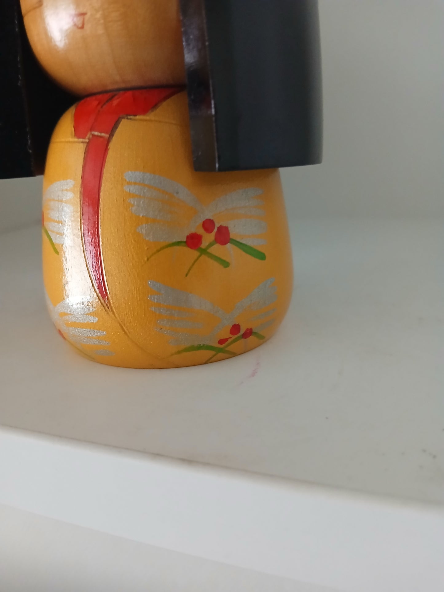 Vintage Gumma Kokeshi van Sumitani Kohji