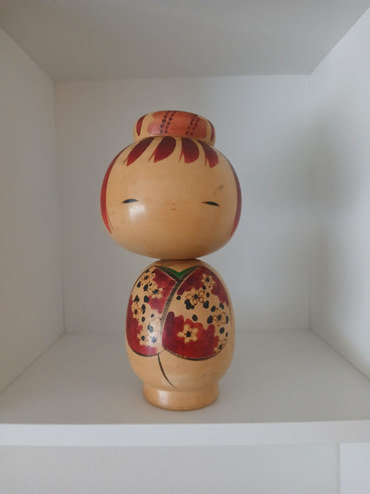 Rare Vintage Creative Kokeshi By Kano Chiyomatsu (1935-)