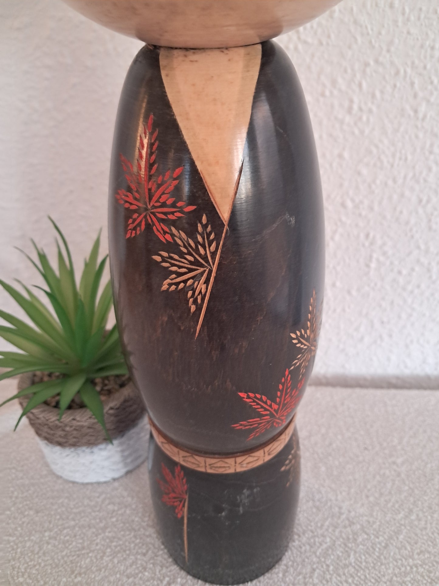 Vintage Sosaku Kokeshi by Sadao Kishi (1932-1998)