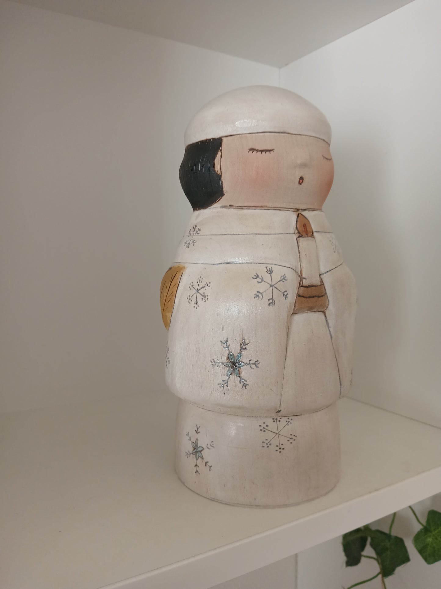 Exclusive creative kokeshi by Yuko Yamazaki - Christmas serie 2025