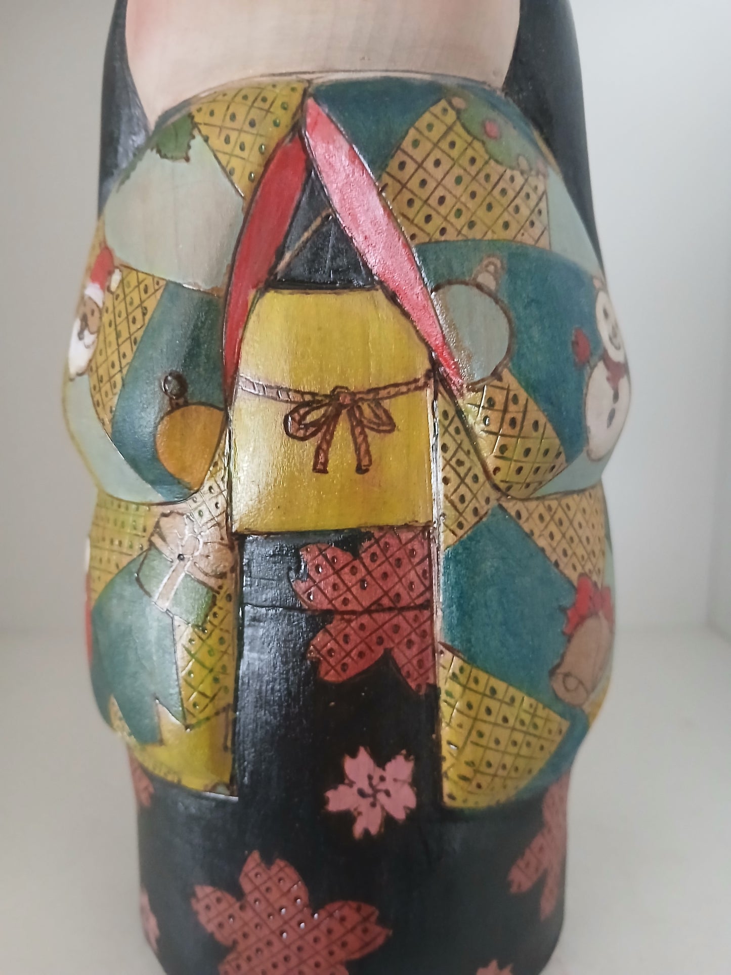 Exclusive creative kokeshi by Yuko Yamazaki - Christmas serie 2025
