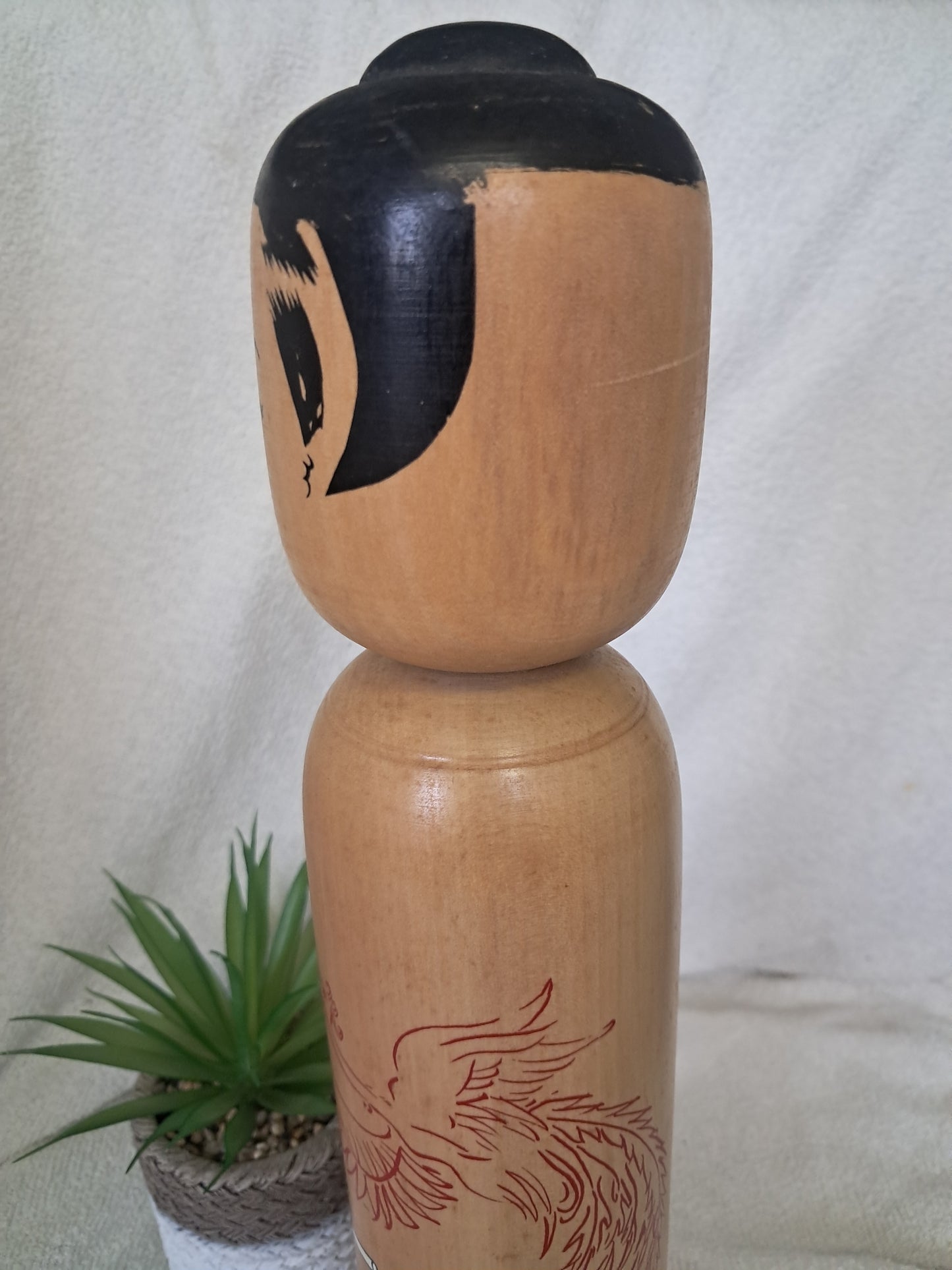 Amazing vintage traditional kokeshi