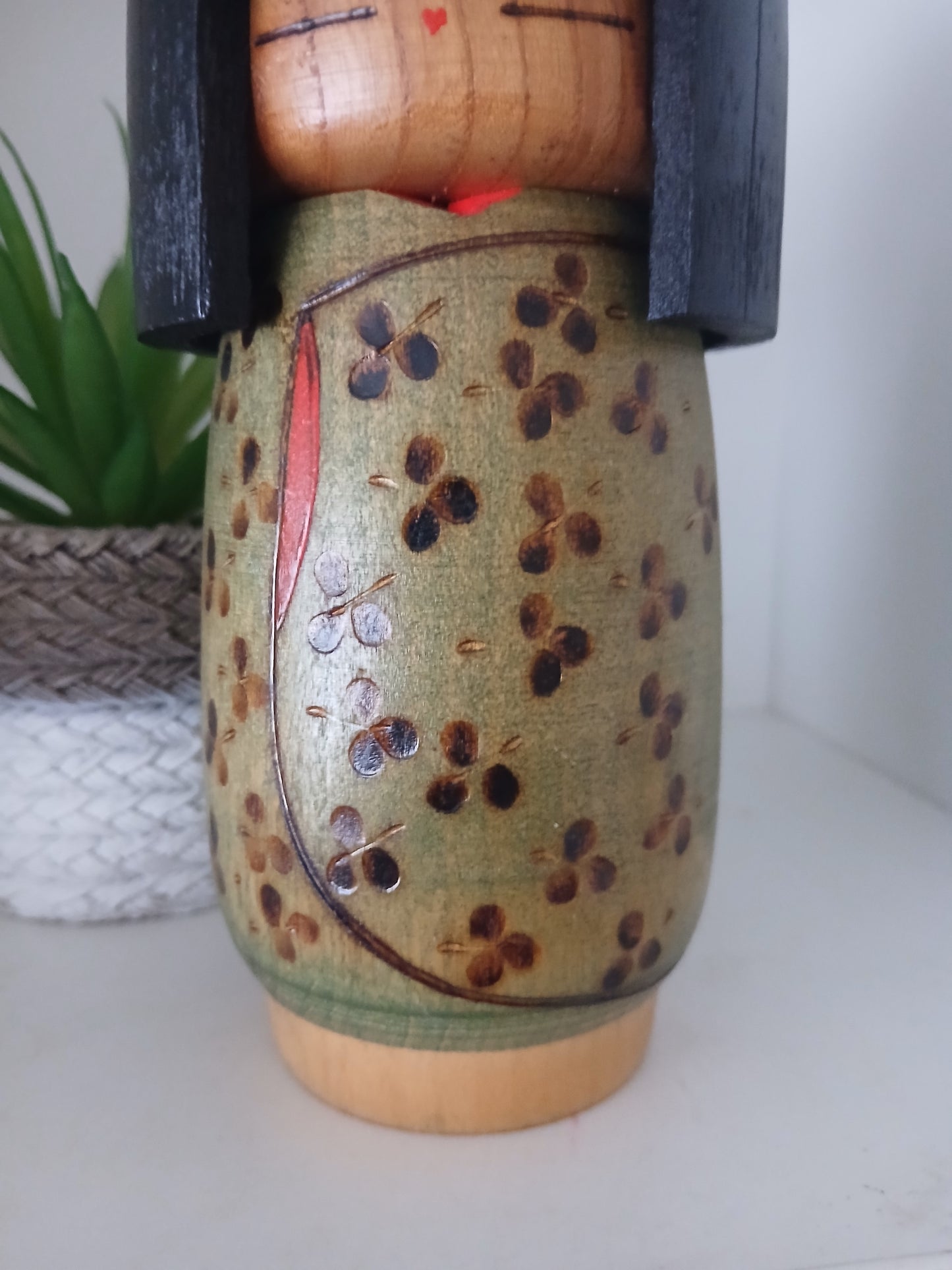 Rare Vintage Gumma Kokeshi By Kazuo Takamizawa (1927-)