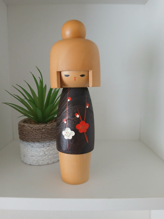 Lovely creative kokeshi by Usaburo
