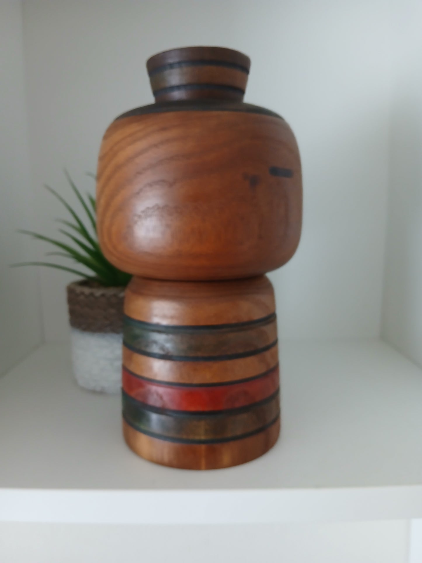 Rare Vintage Creative Kokeshi By Sanpei Yamanaka (1926-2012)