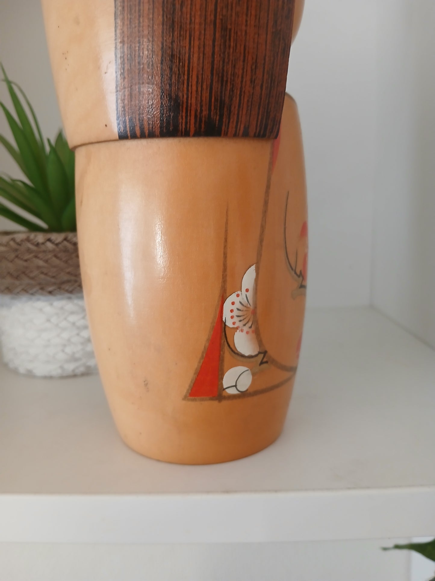 Vintage creative kokeshi by Kojo Tanaka