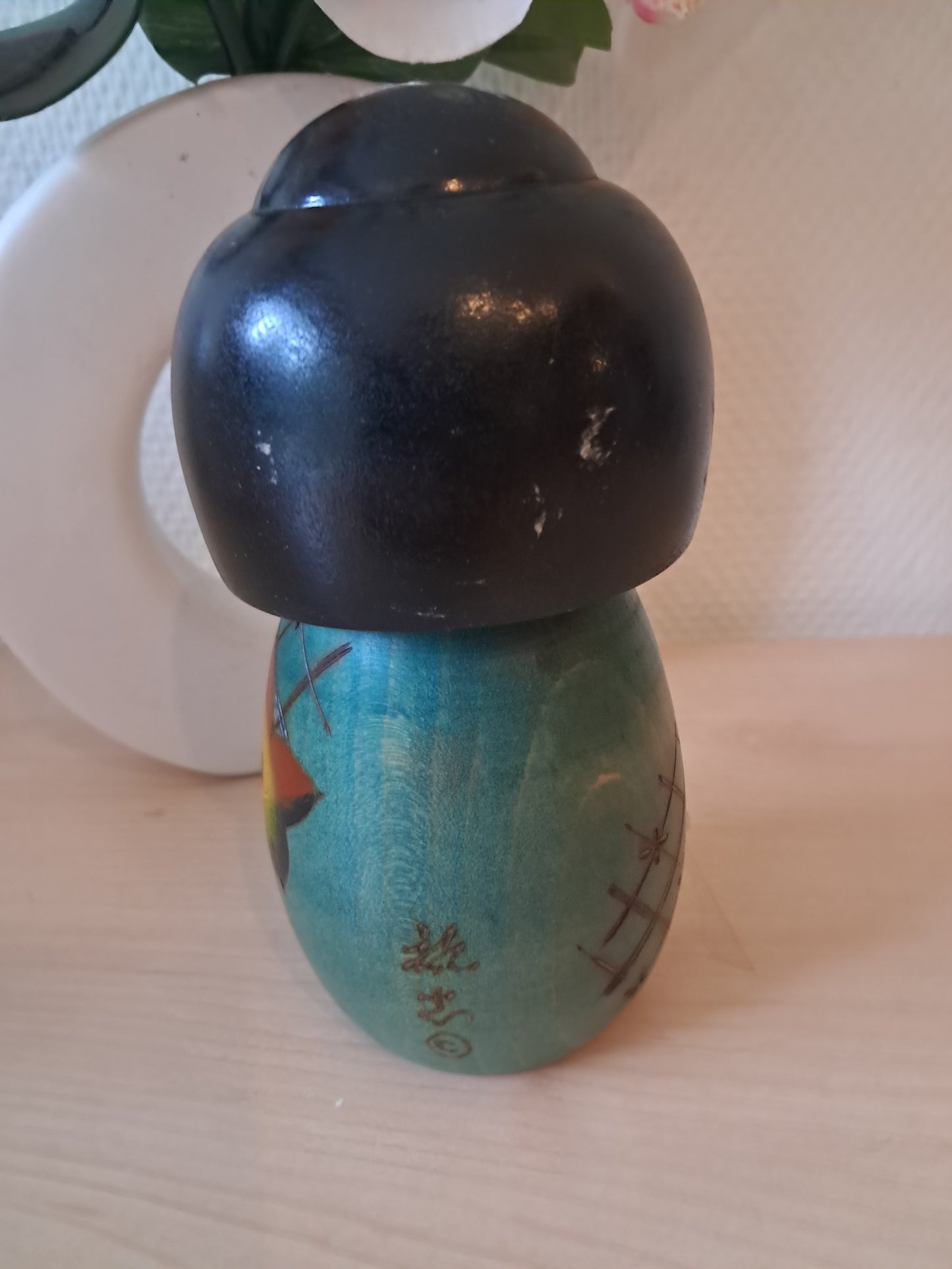 Vintage Gumma Kokeshi by Yuji Kawase (1938-)