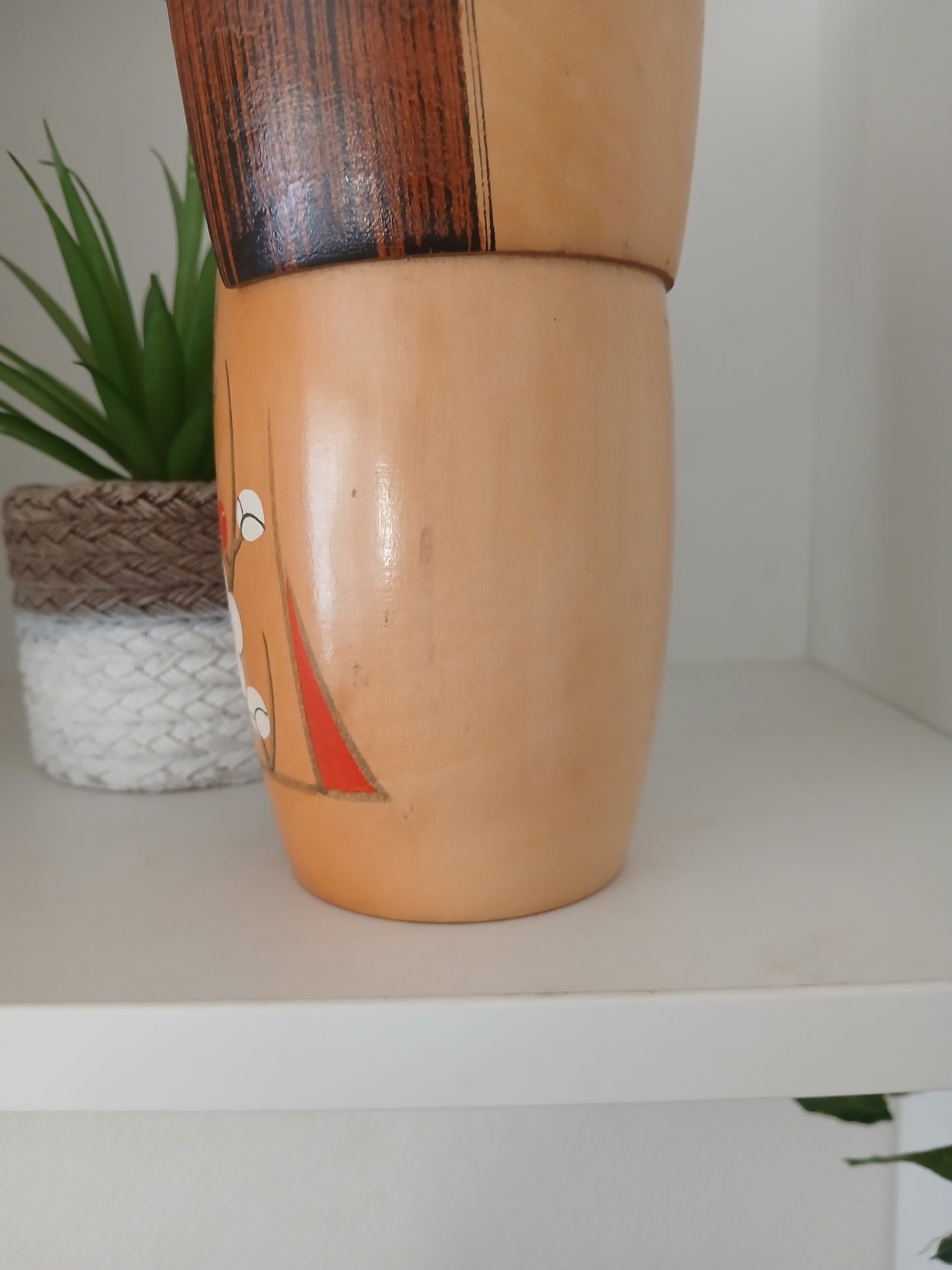 Vintage creative kokeshi by Kojo Tanaka