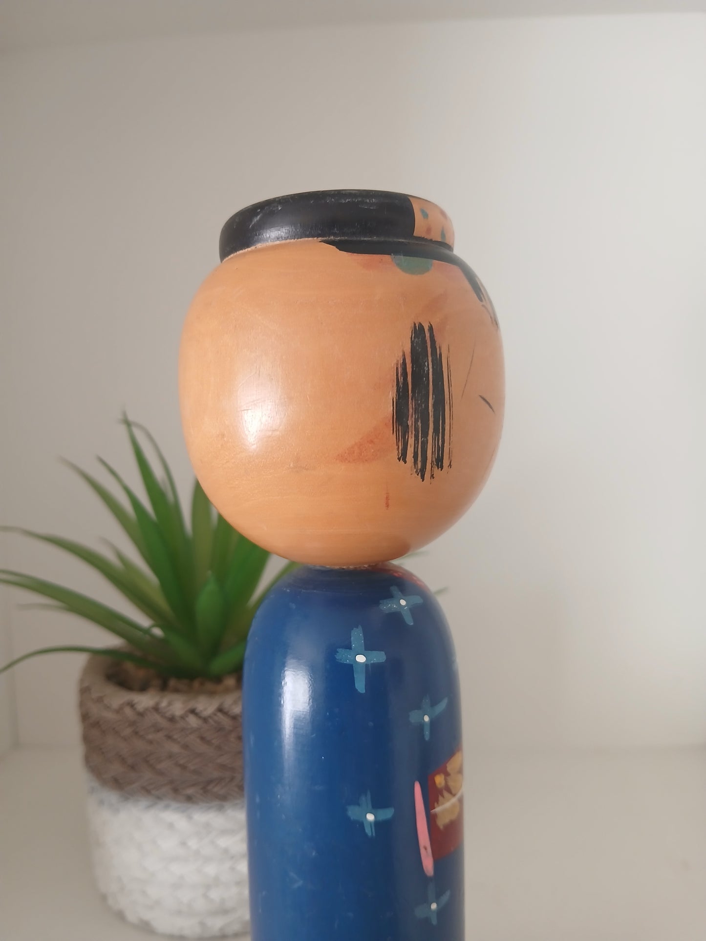 Vintage Creative Kokeshi By Takahashi Akinori (1957-)