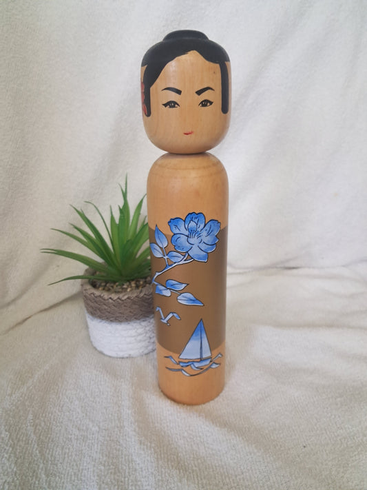 Amazing vintage traditional kokeshi